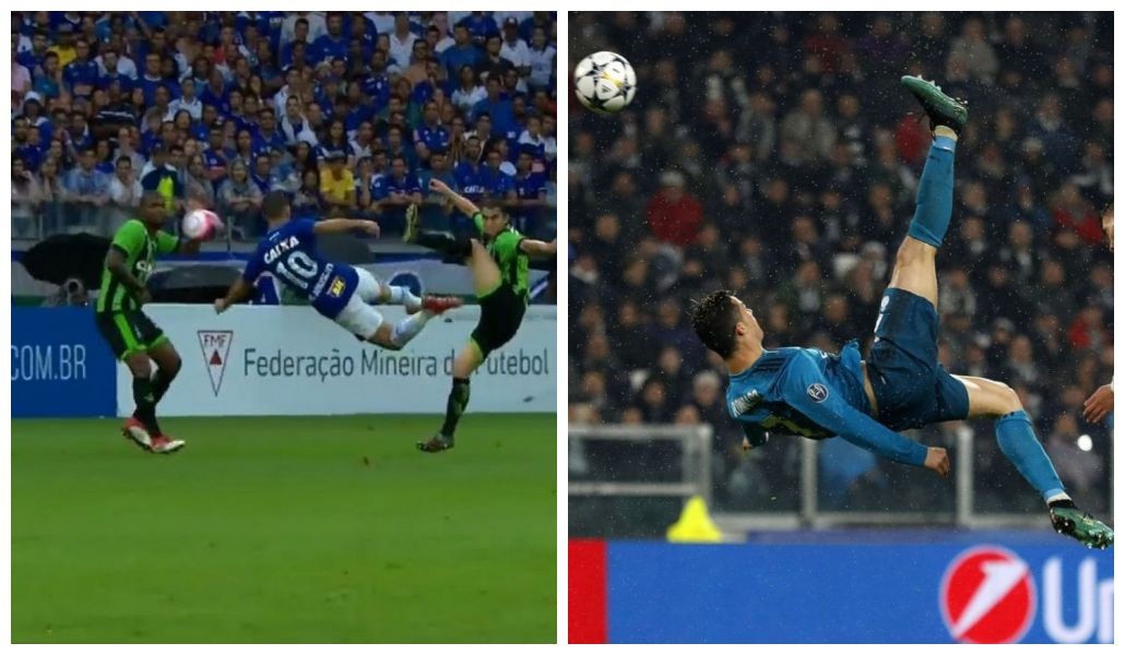 Arrascaeta e Cristiano Ronaldo esbanjaram elasticidade em golaços