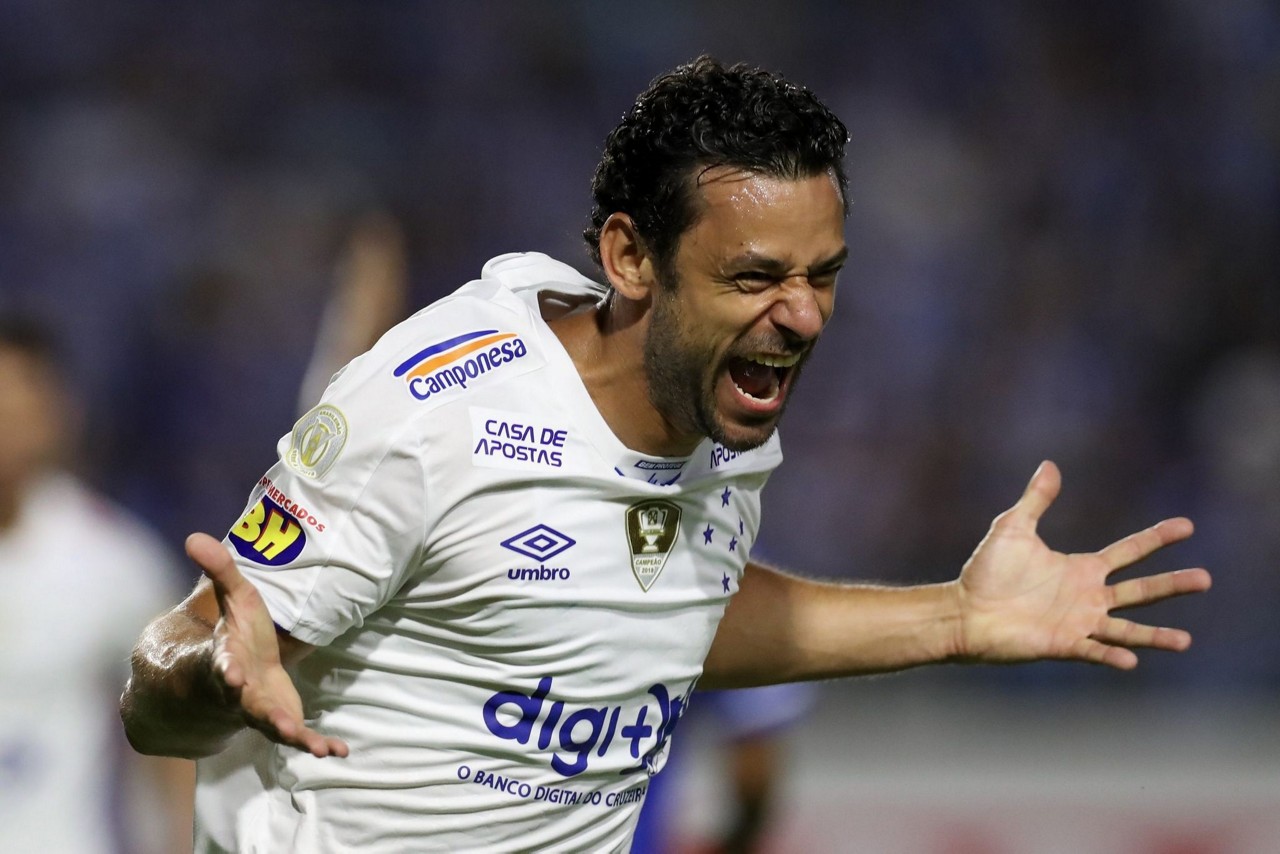 Fred foi o autor do gol do Cruzeiro em Maceió
