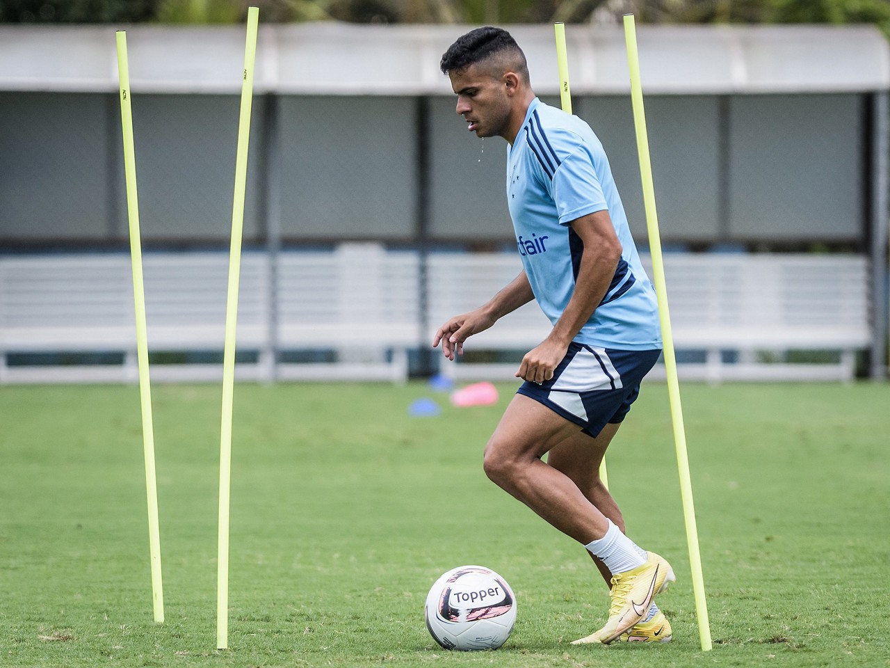 Atacante Bruno Rodrigues foi titular em praticamente todos os jogos que disputou pelo Cruzeiro