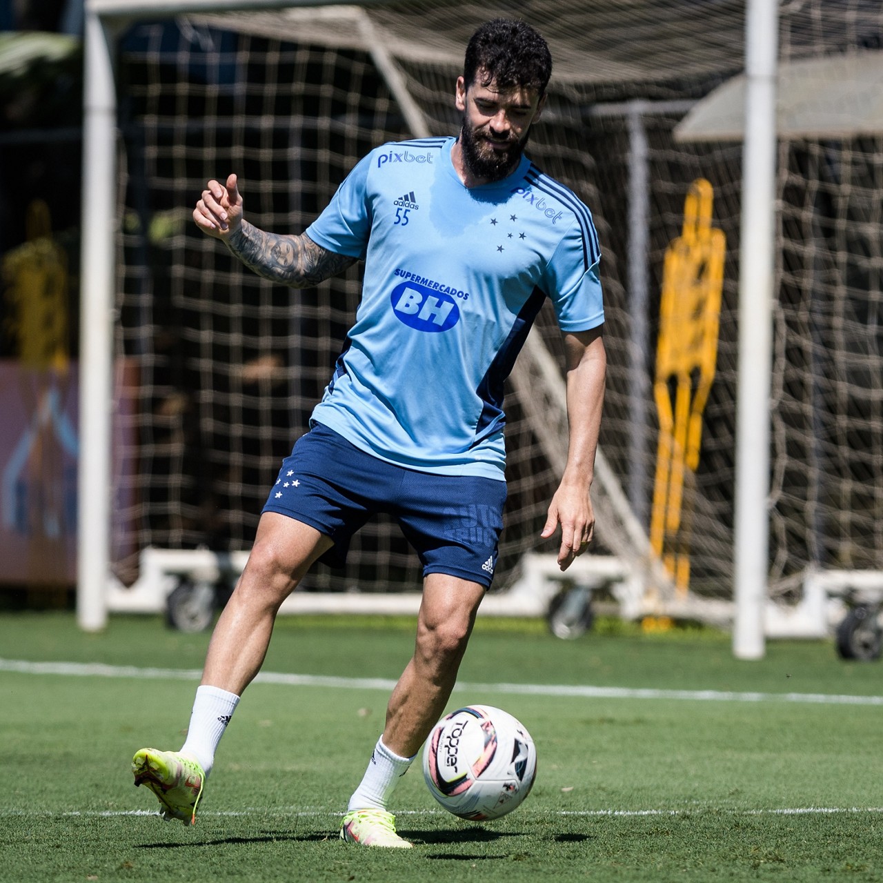 Canesin treina com bolajfif