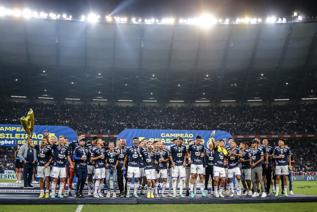 Cruzeiro foi campeão da Série B 2022