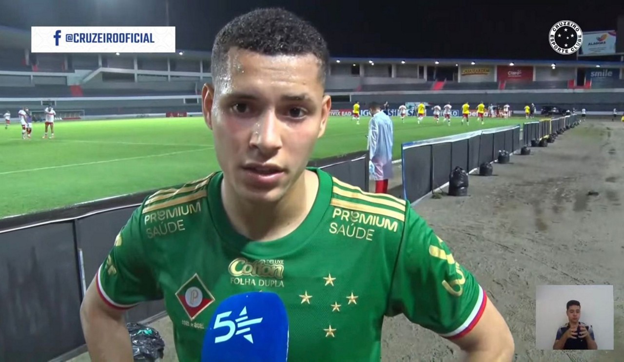 Matheus Pereira fez 61 jogos pelo Cruzeiro, marcou  um gol e deu três assistências