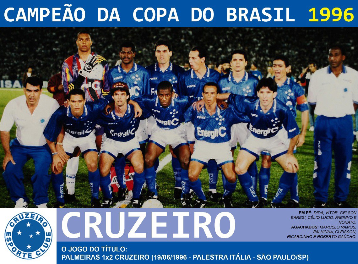 Cruzeiro conquistou o bicampeonato da Copa do Brasil em duelo histórico com o Palmeiras