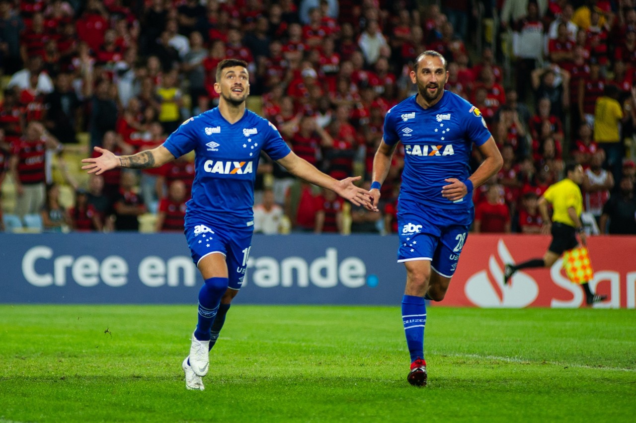 Arrascaeta fez seu 46º gol com a camisa do Cruzeiro