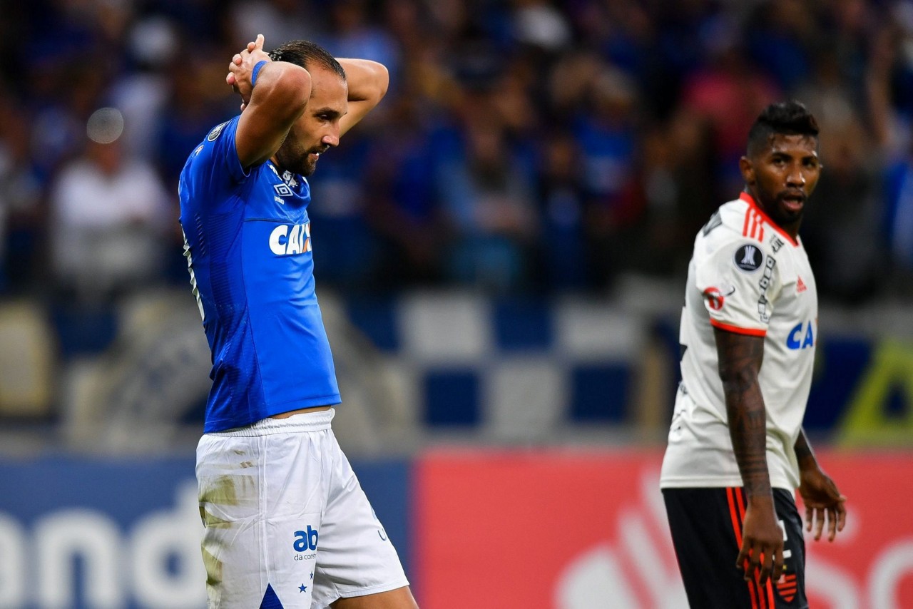 Esportes - Belo Horizonte - Minas Gerais
Copa Libertadores da America segundo jogo das oitavas de finais entre Cruzeiro x Flamengo no estÃ¡dio do Mineirao 

Foto: Uarlen Valerio / O Tempo 29/082018