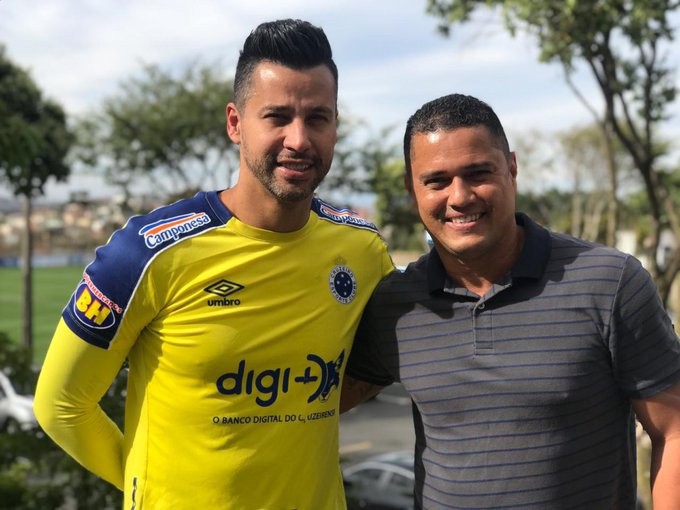Fábio e Marcelo Ramos: dois dos maiores ídolos da história celeste reunidos na Toca
