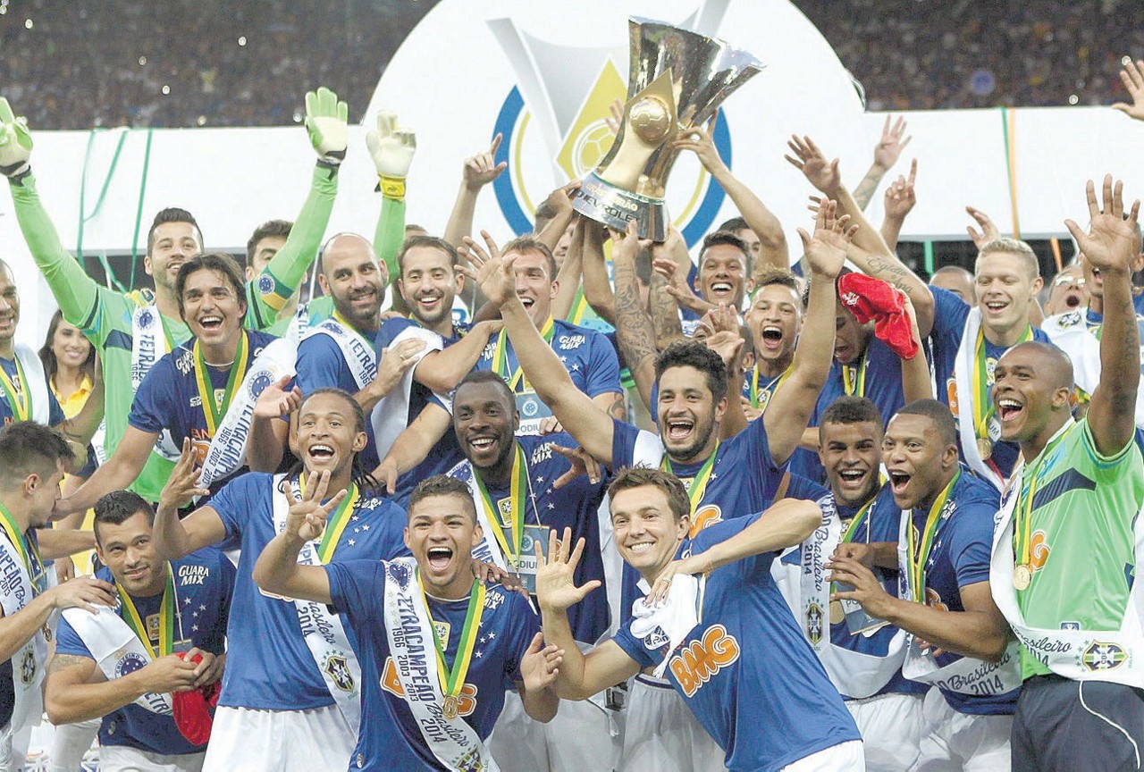 Cruzeiro conquistou o quarto título do Campeonato Brasileiro em 2014