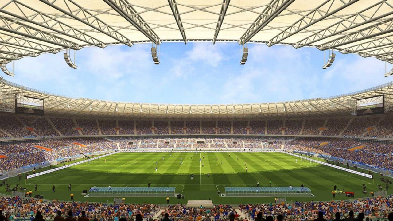 Estádio vem sendo fielmente reproduzido no game da Konami há algumas temporadas