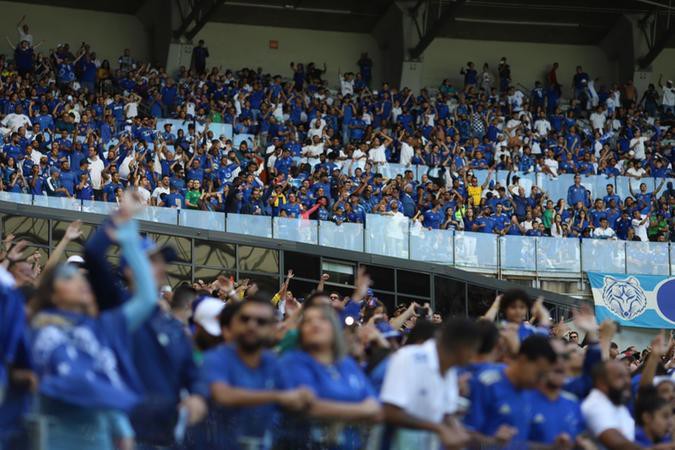 Torcida do Cruzeiro tem registrado grande presença nos duelos do time no Mineirão