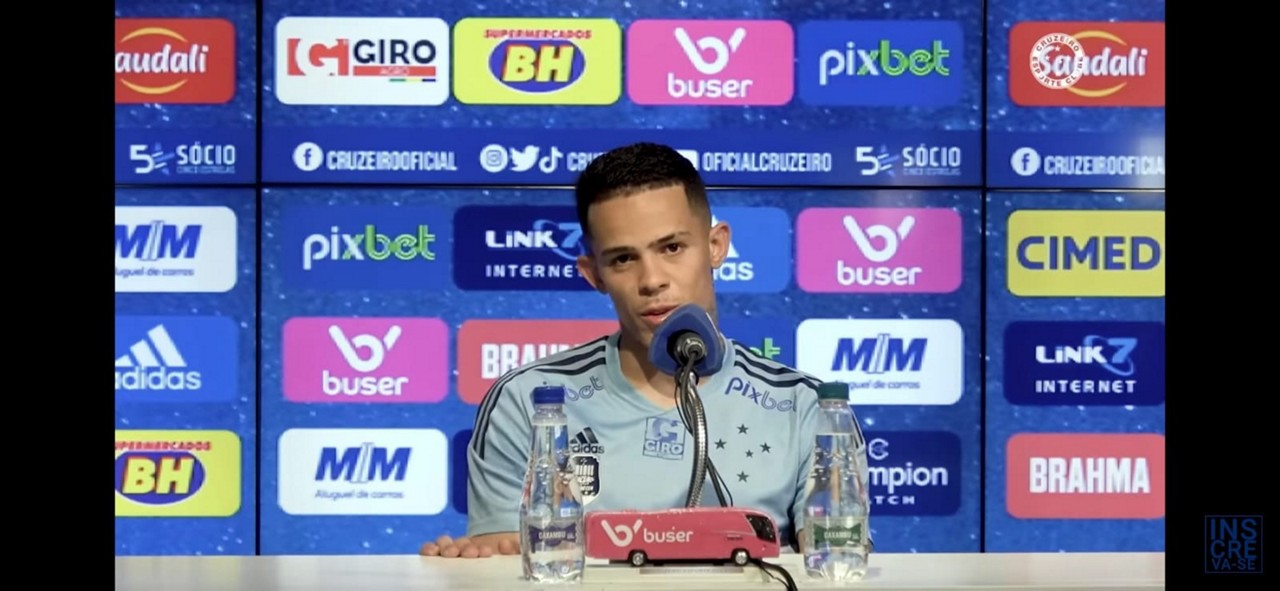 Volante Wallisson destaca qualidade dos companheiros de setor e projeta disputa boa por um lugar no time do Cruzeiro