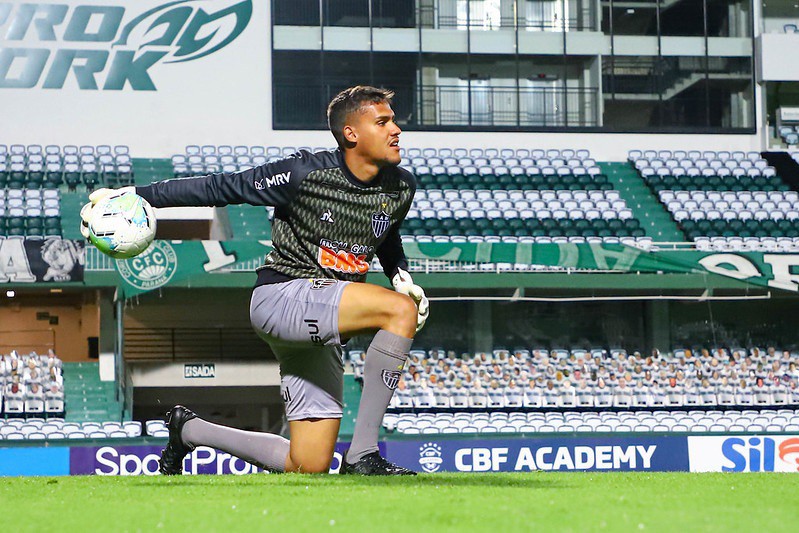 Matheus Mendes teve as primeiras oportunidades de atuar pelo Atlético em 2021