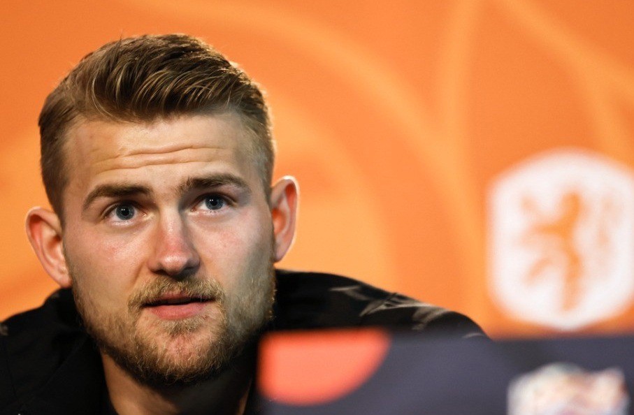 O zagueiro holandês Matthijs de Ligt, de 22 anos