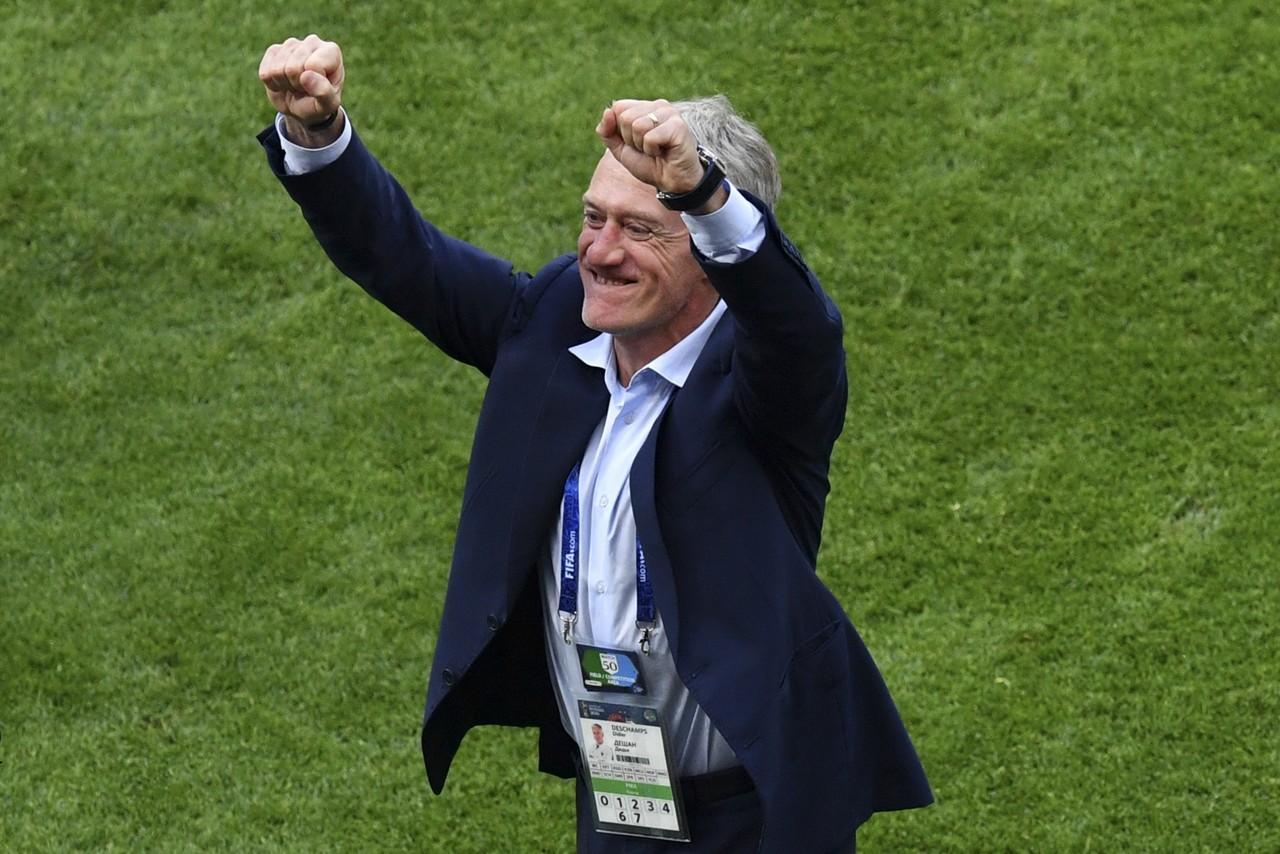 Didier Deschamps, técnico da seleção francesa