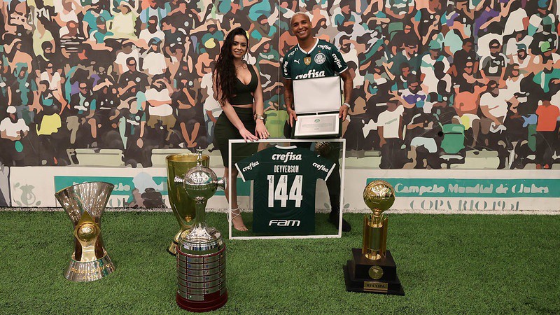 Atacante fez o gol do tricampeonato da Libertadores, na final diante do Flamengo, em 2021