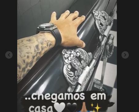 Edinho Pelé caixão