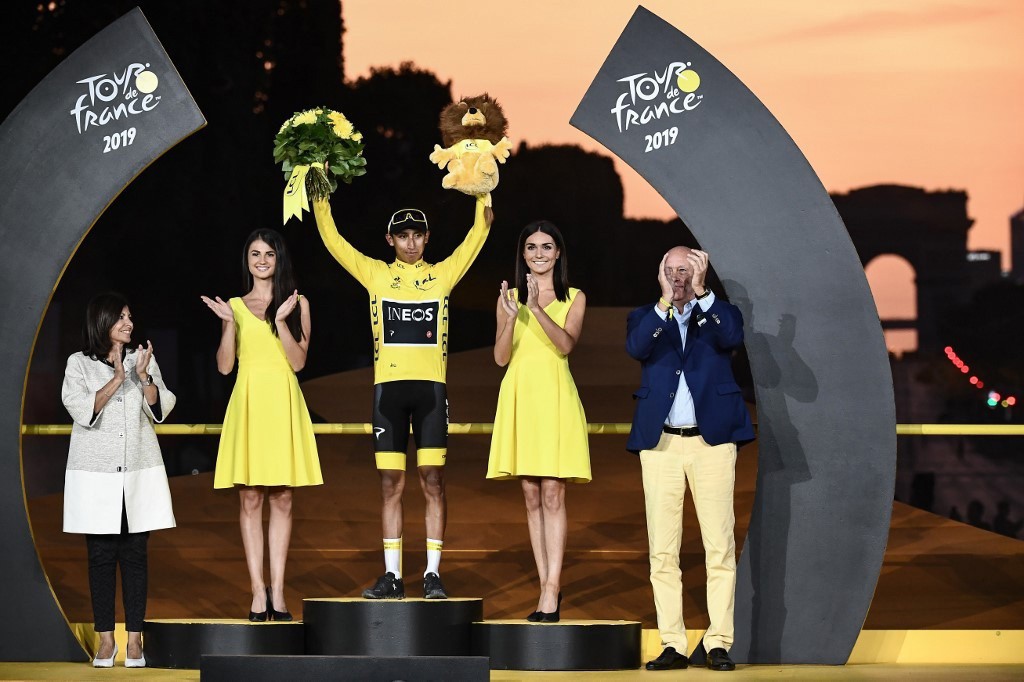 Com apenas 22 anos, Egan Bernal é o primeiro latino-americano a ganhar a prova desde 1913