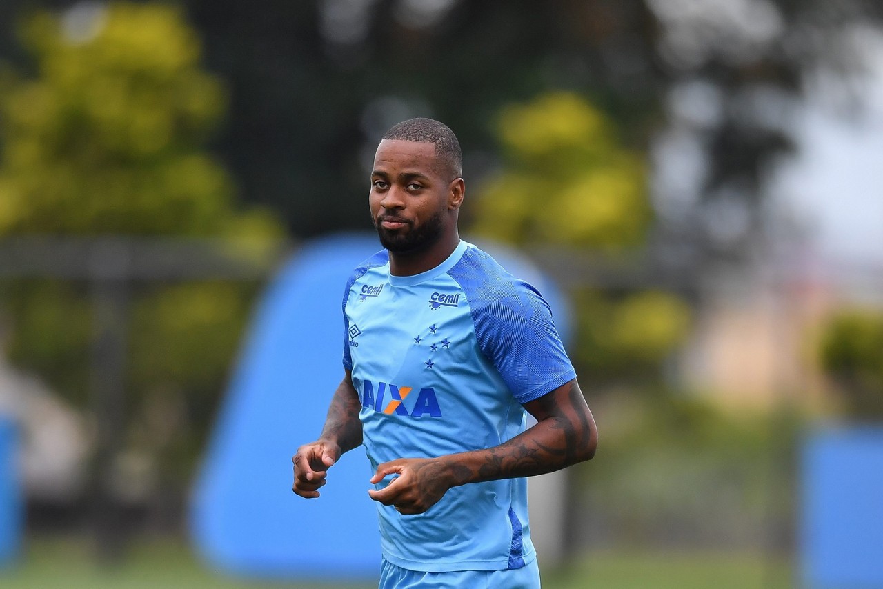 ESPORTES - BELO HORIZONTE - MINAS GERAIS - BRASIL - 03/04/2018  - Treino do Cruzeiro na Toca 2 em Belo Horizonte .
Na foto, Dede
Foto: Cristiane Mattos  / O Tempo