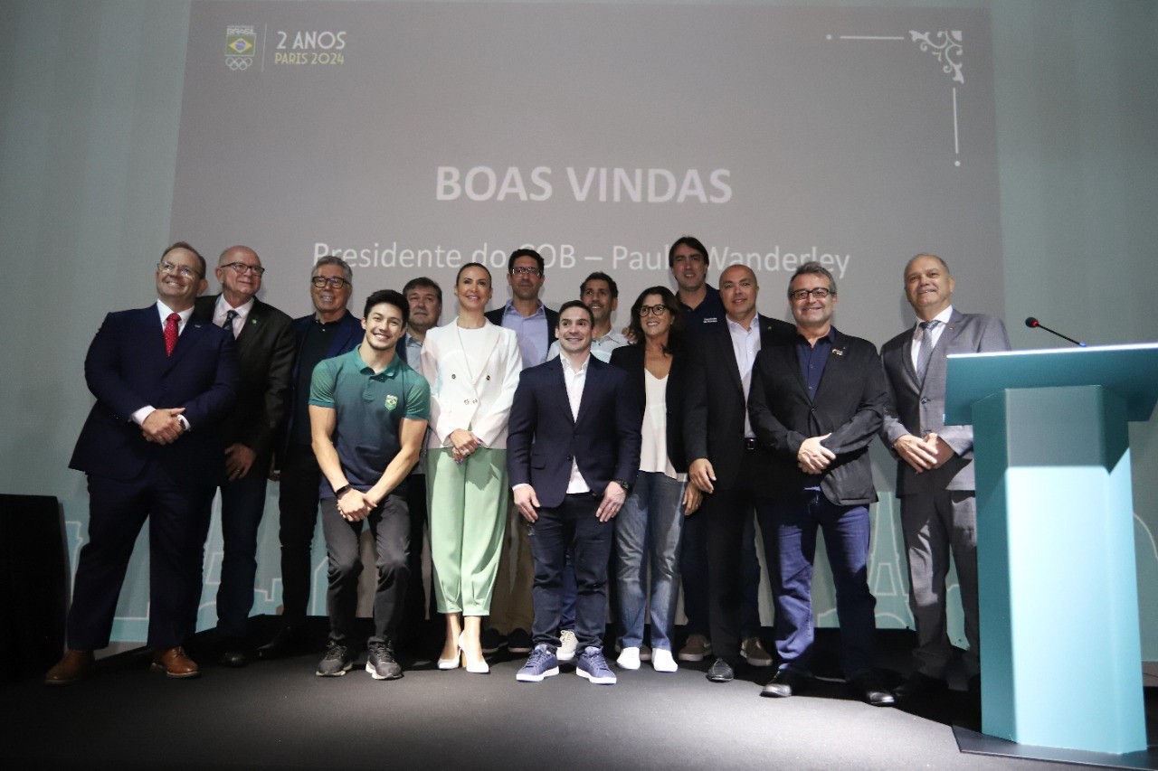 Evento marca os 2 anos até a cerimônia de abertura de Paris 2024