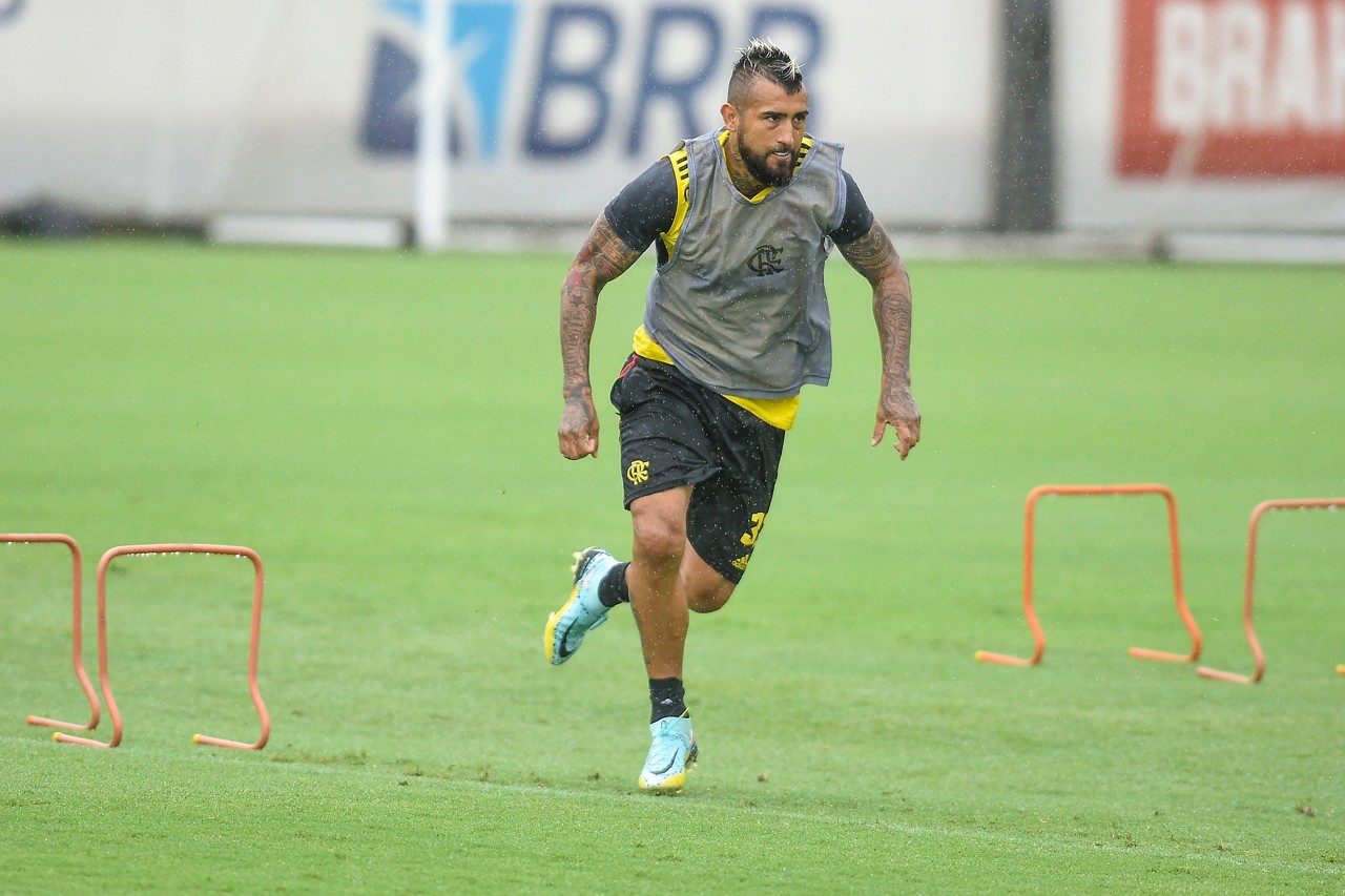 Vidal, meio-campista do Flamengo