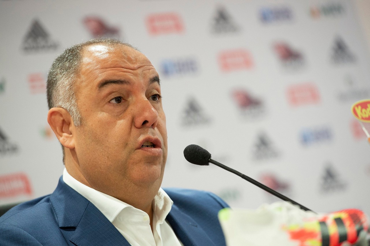 Marcos Braz, vice-presidente de futebol do Flamengo