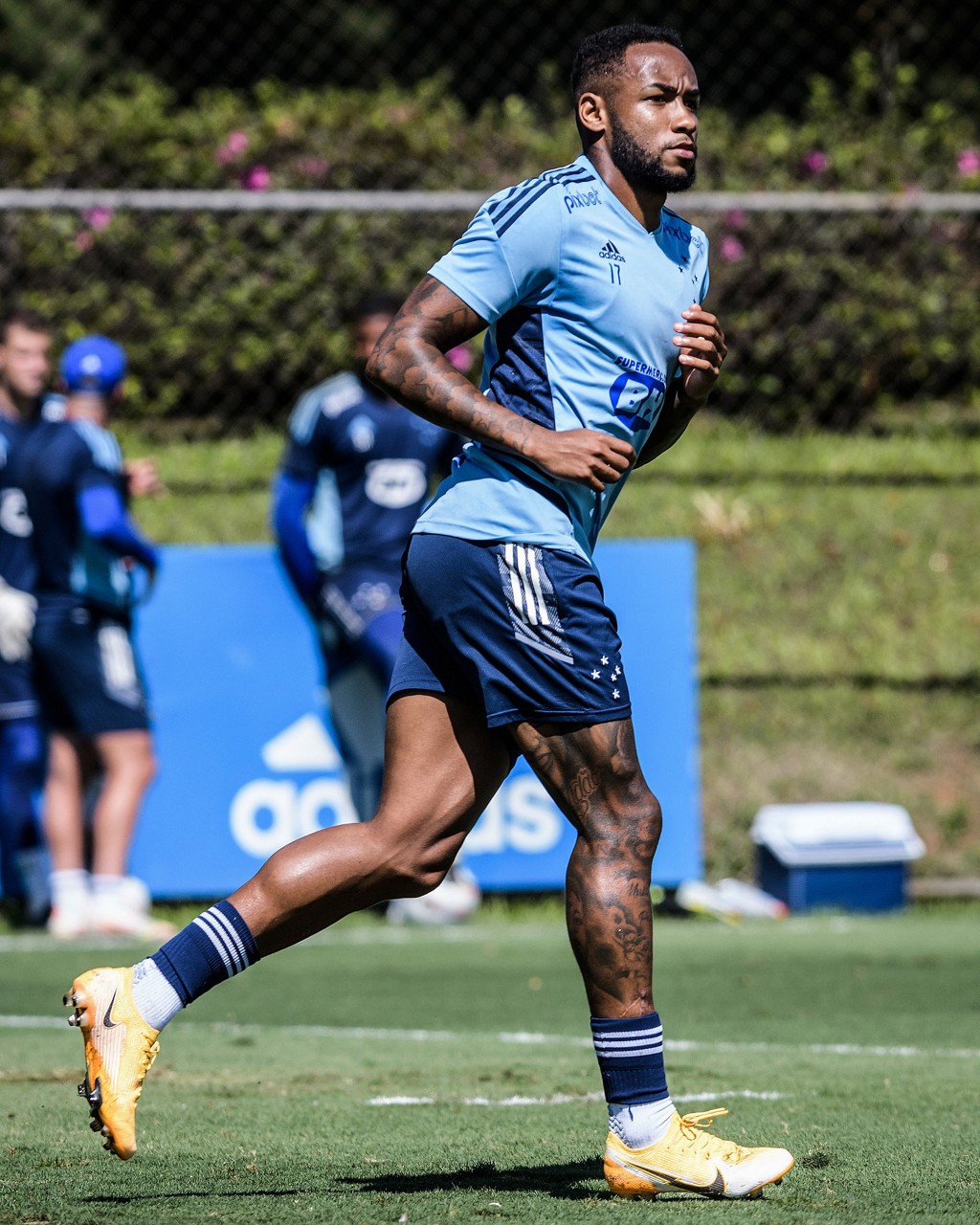 Rafa Silva treina há mais de um mês na Toca