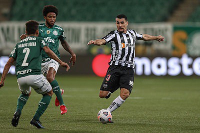 Atlético e Palmeiras fizeram um duelo acirrado na Copa Libertadores de 2021