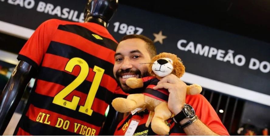 Gil do Vigor, ex-BBB e torcedor do Sport, foi anunciado como um dos integrantes da chapa que concorre à presidência do clube