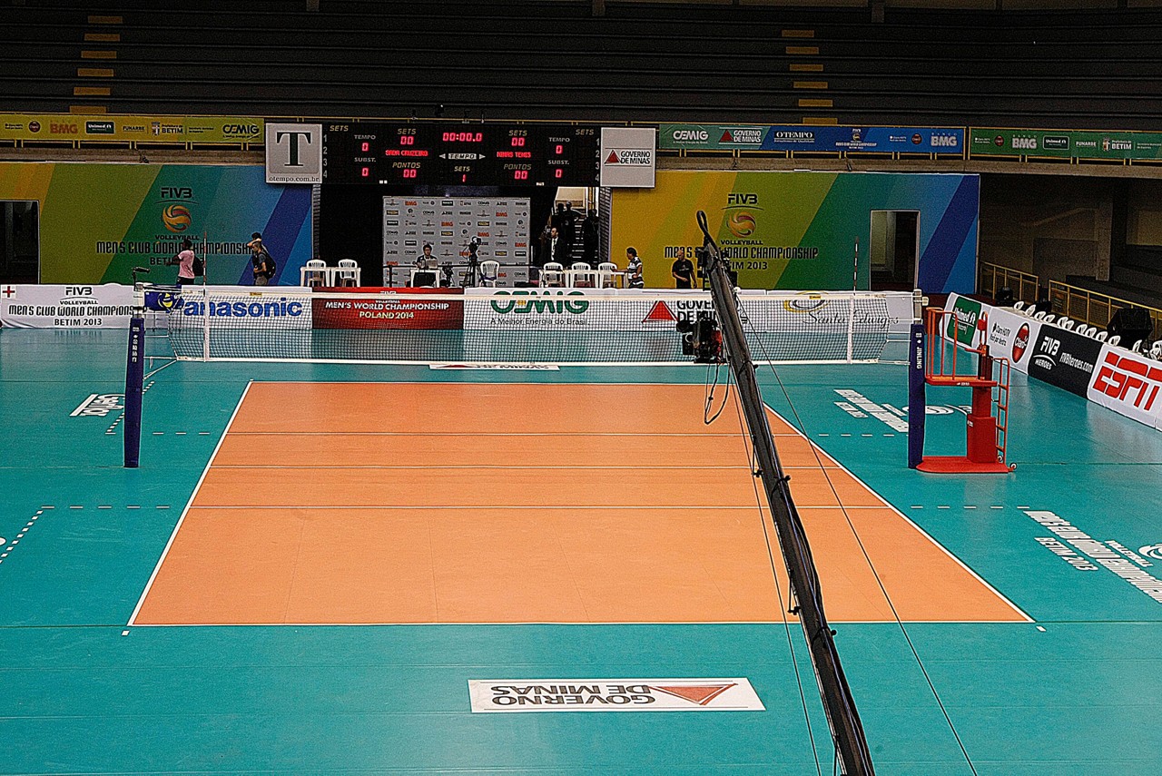 Ginásio Divino Braga, palco do Mundial de vôlei 2013