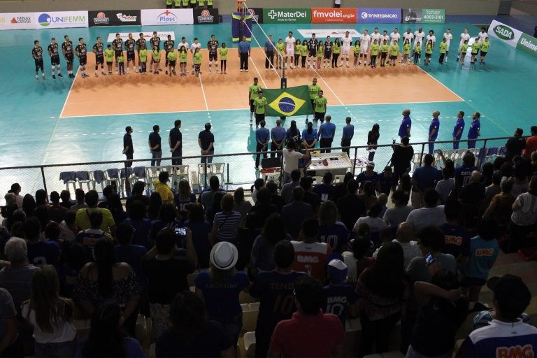 Último jogo do Sada Cruzeiro em Sete Lagoas foi em setembro de 2017 contra o JF Vôlei