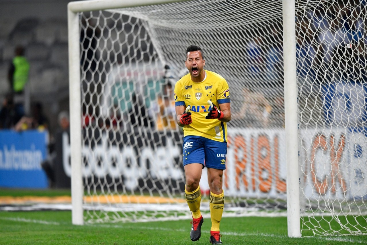Fábio fez 976 jogos pelo Cruzeiro