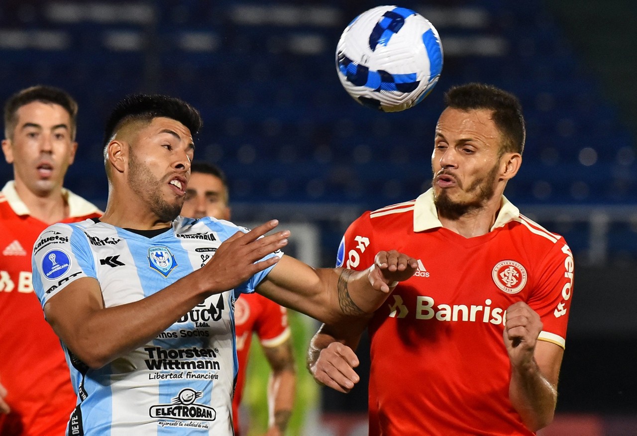 Internacional não conseguiu sair do empate por 1 a 1 com o Guaireña-PAR