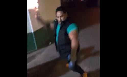 Segurança deu tiro pro alto em momento de desespero