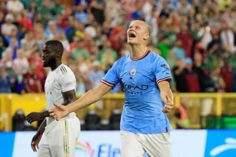 Haaland foi a transferência mais badalada da temporada