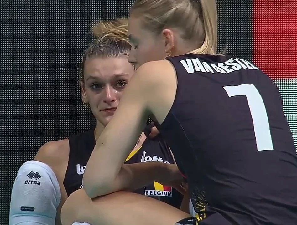 Herbots chora após Bélgica não conseguir classificar para a VNL 2023