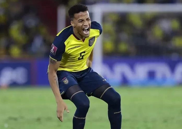 Jogador equatoriano Byron Castillo