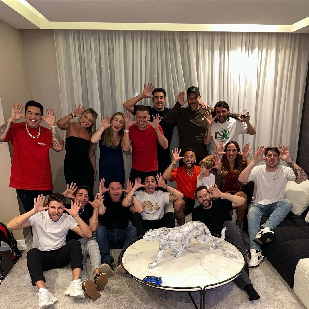 Neymar passou o Natal fora do Brasil pela primeira vez em sua vida