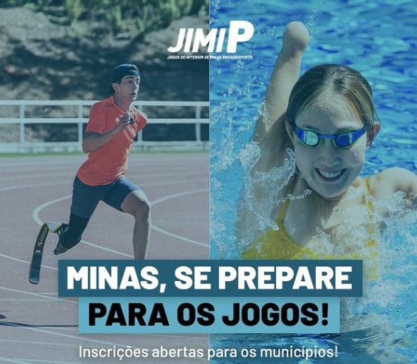 Atletismo e natação serão as modalidades disponíveis no evento