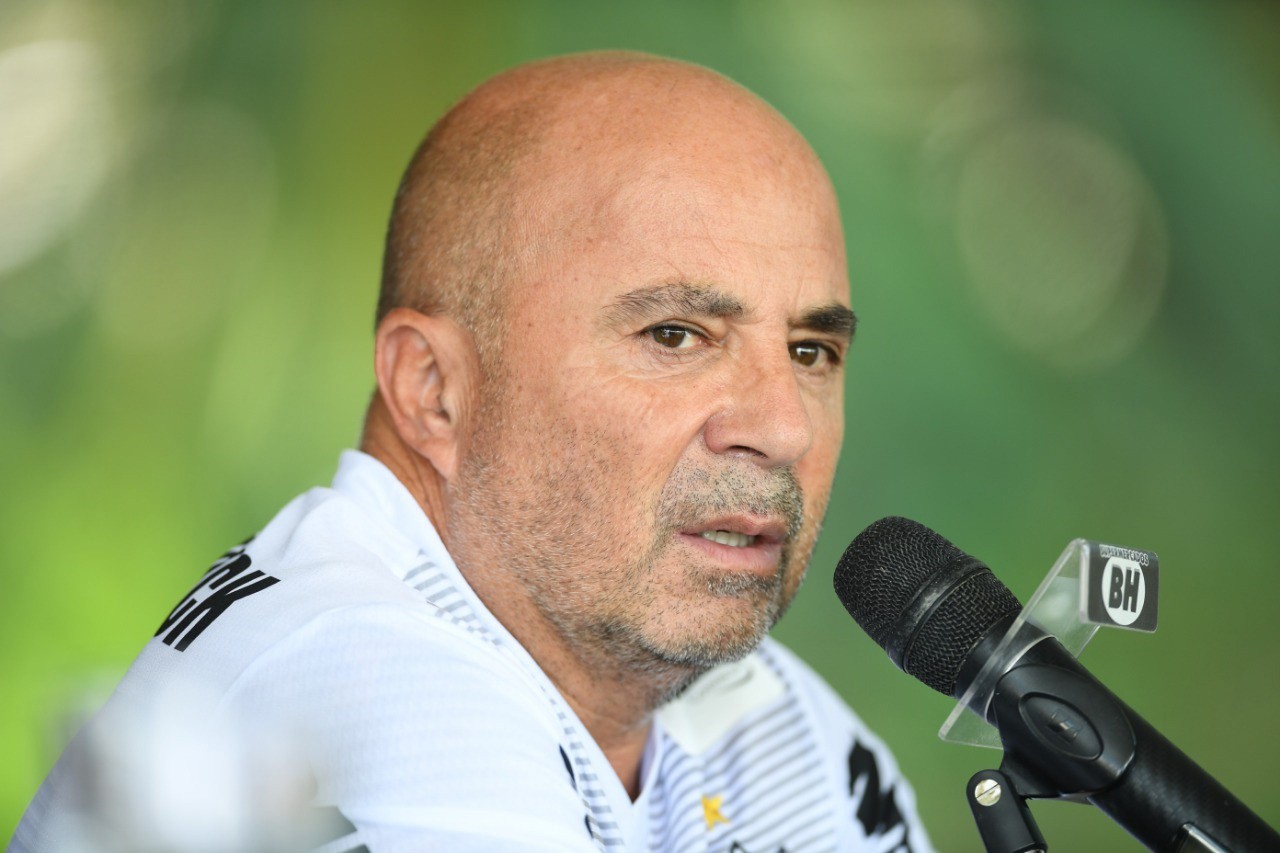 Jorge Sampaoli comandou o Galo entre 2020 e 2021
