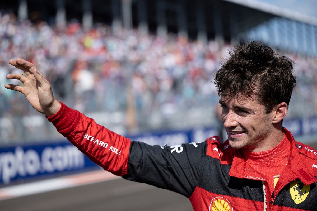 Leclerc finalizou a temporada em segundo lugar no campeonato