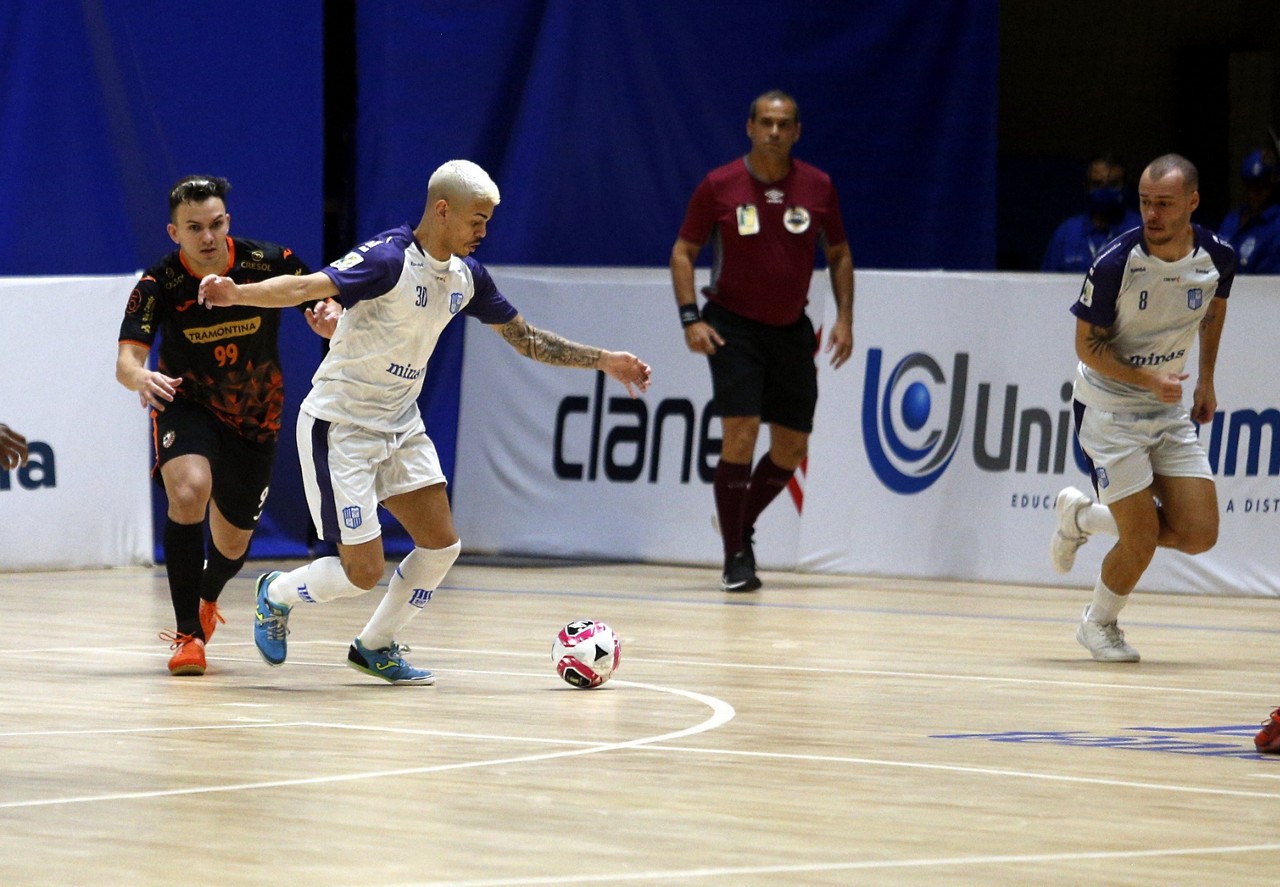 minas x carlos barbosa futsal 2021