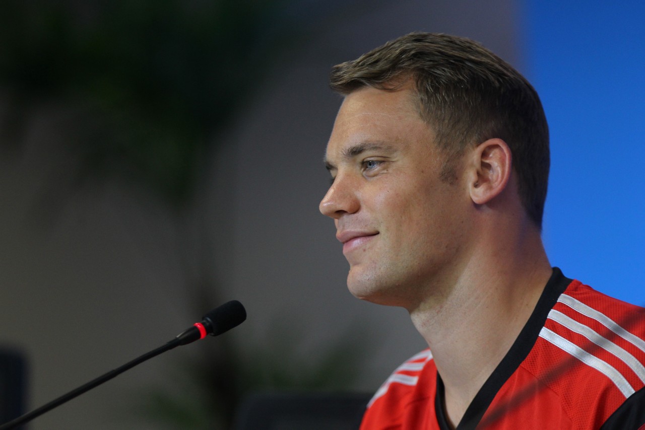 Manuel Neuer espera contar com muitos gritos de apoio ao time germânico na Arena Fonte Nova