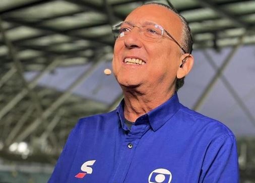 Galvão Bueno, narrador da TV Globo