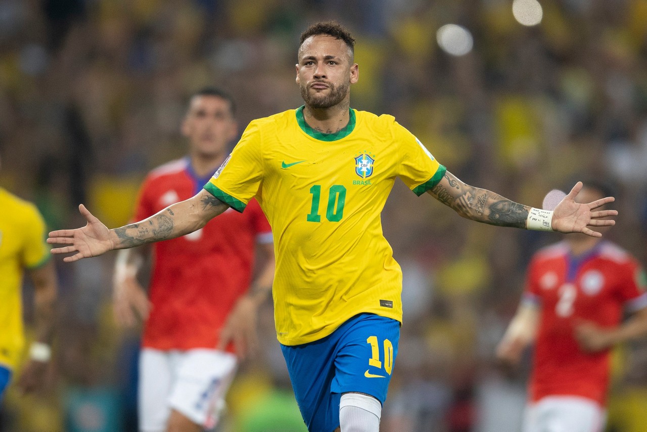 Neymar abriu o caminho para goleada da seleção brasileira no Maracanã