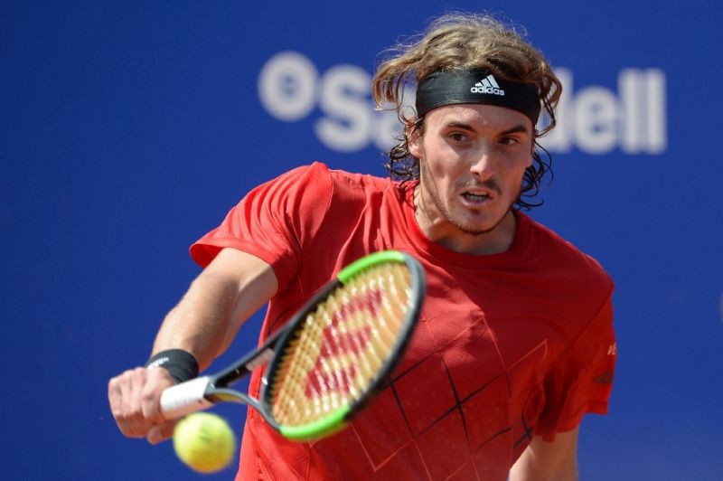 Stefanos Tsitsipas, que foi finalista do Masters de Toronto, perdeu para o belga David Goffin em Cincinnati