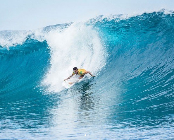Filipe Toledo é o atual líder da temporada do Surf