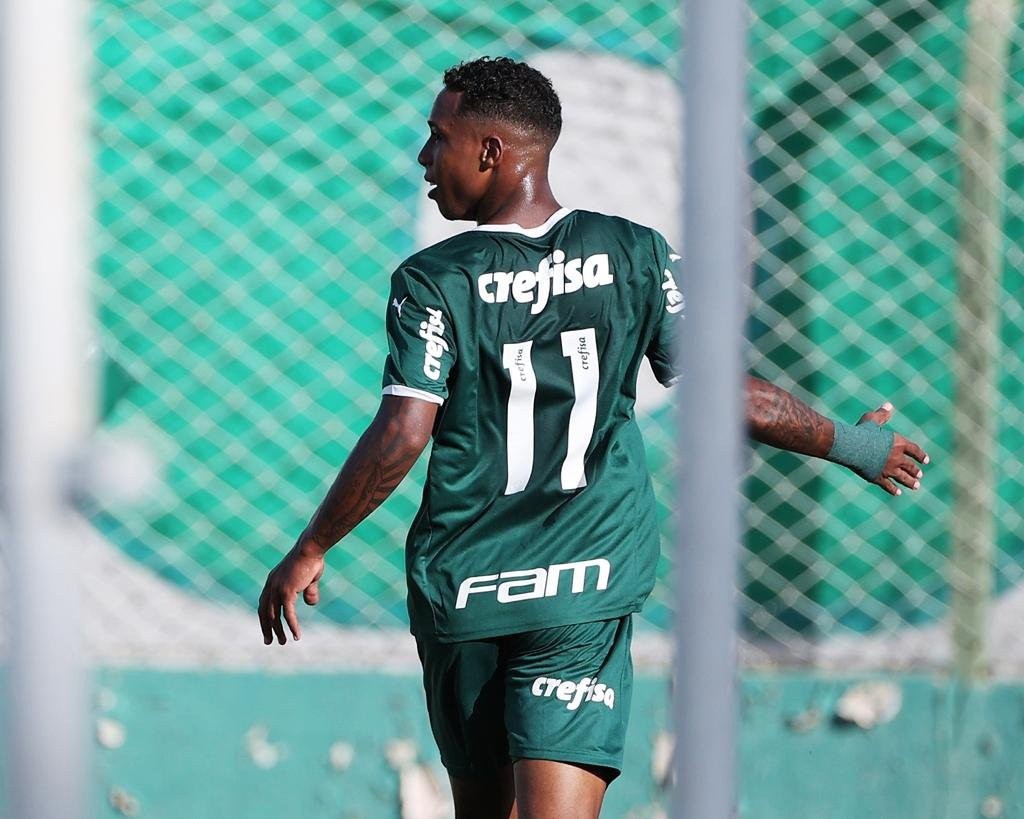 Palmeiras fez 6 a 0 no Sampaio Corrêa pela Copinha 2023