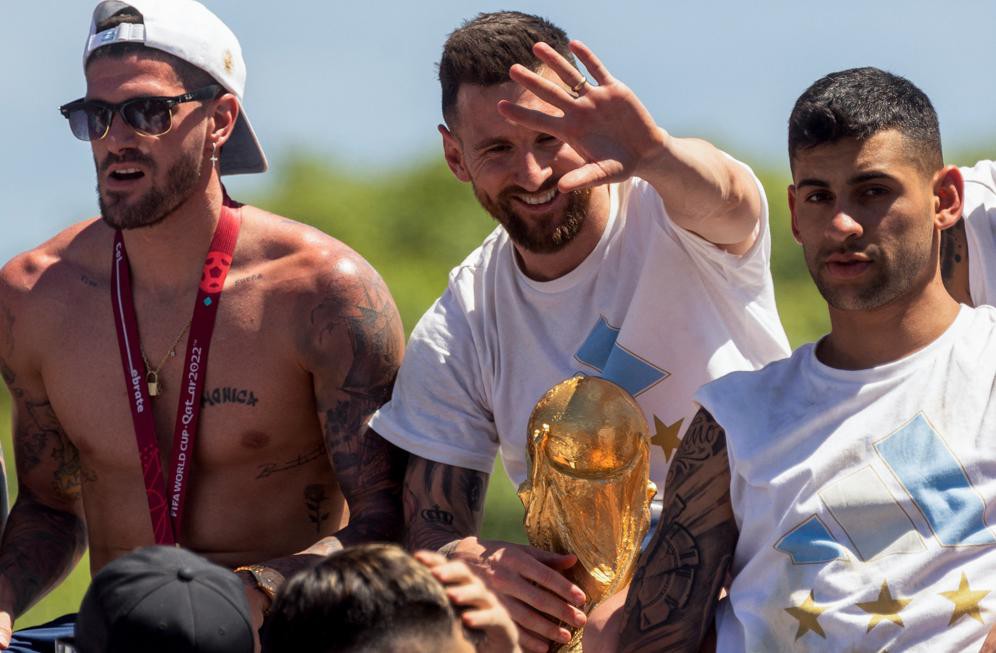 Messi comandou a Argentina rumo ao título mundial no Catar