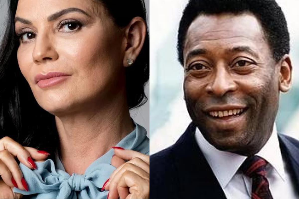 Luiza Brunet e Pelé