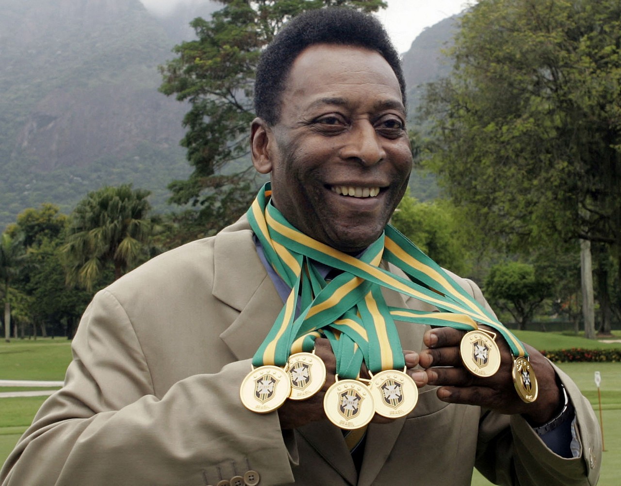 Pelé conquistou muitos títulos ao longo de sua carreira