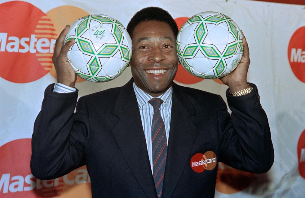 Pelé fez várias publicidades ao longo da vida